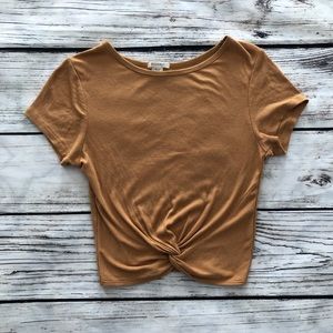 Wrap Front Slim Fit Shirt